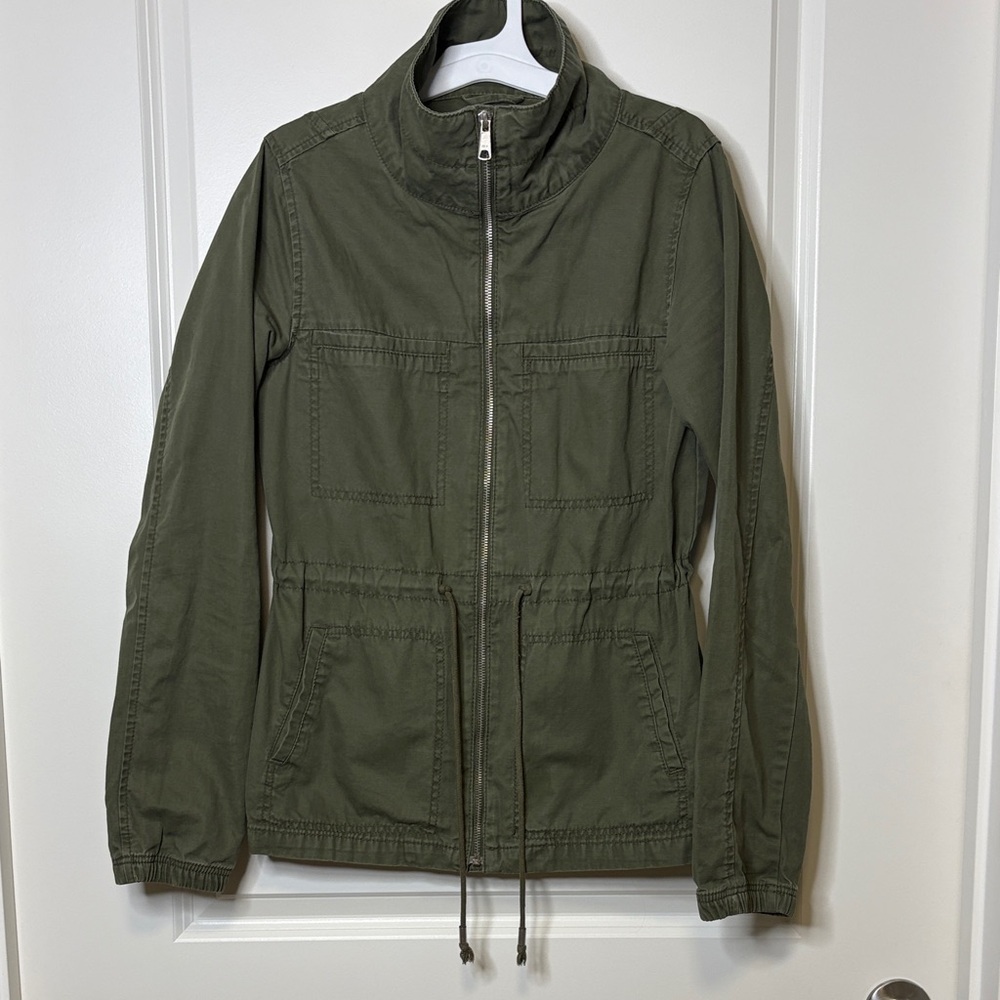 Old Navy Utility Jacket in Olive Green